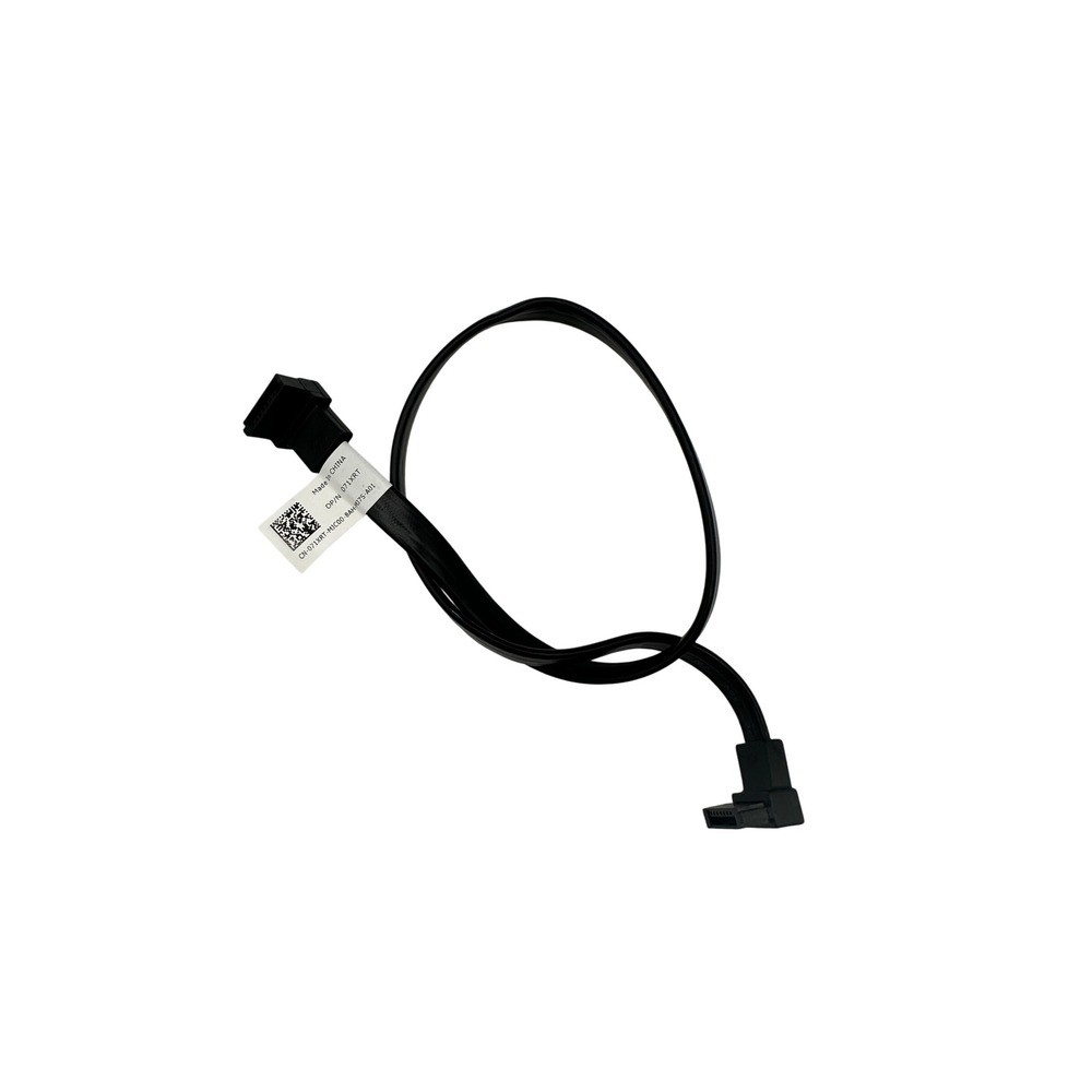 Dell SATA Data Cable 071XRT Desktop Black Excellent Right Angle Connectors